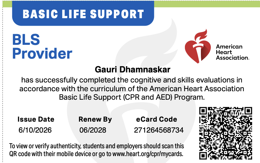 BLS provider